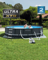 Ultra XTR® Frame Above Ground Pool w/ Sand Filter Pump